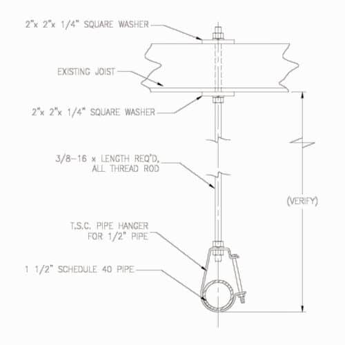 Pipe Grid Hanger