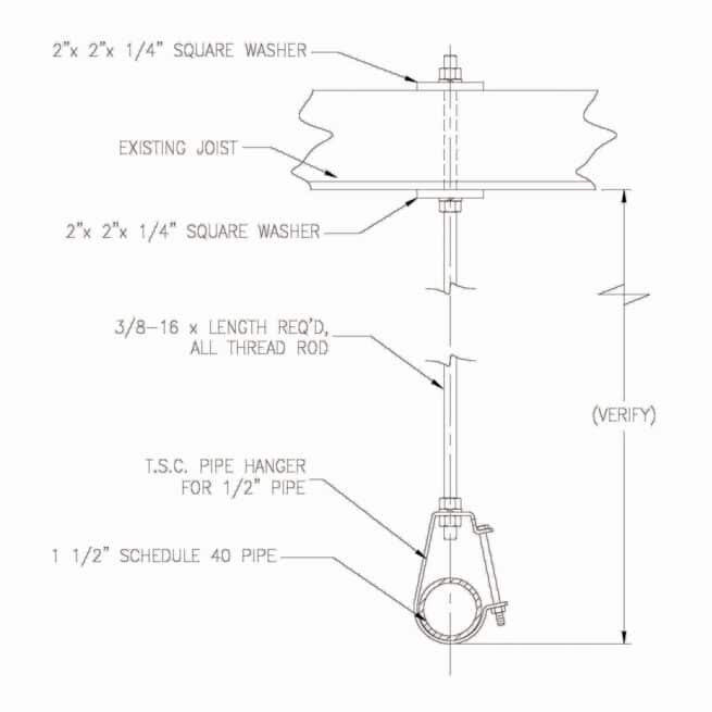 Pipe Grid Hanger